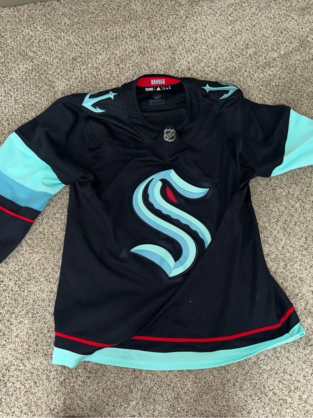 Seattle Kraken Adidas Primegreen Jersey